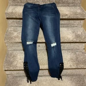 Tractor BLU straight leg jeans